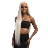 Janet Collection Remy Illusion X-Long Human Blend HD Lace Wig - PAKI